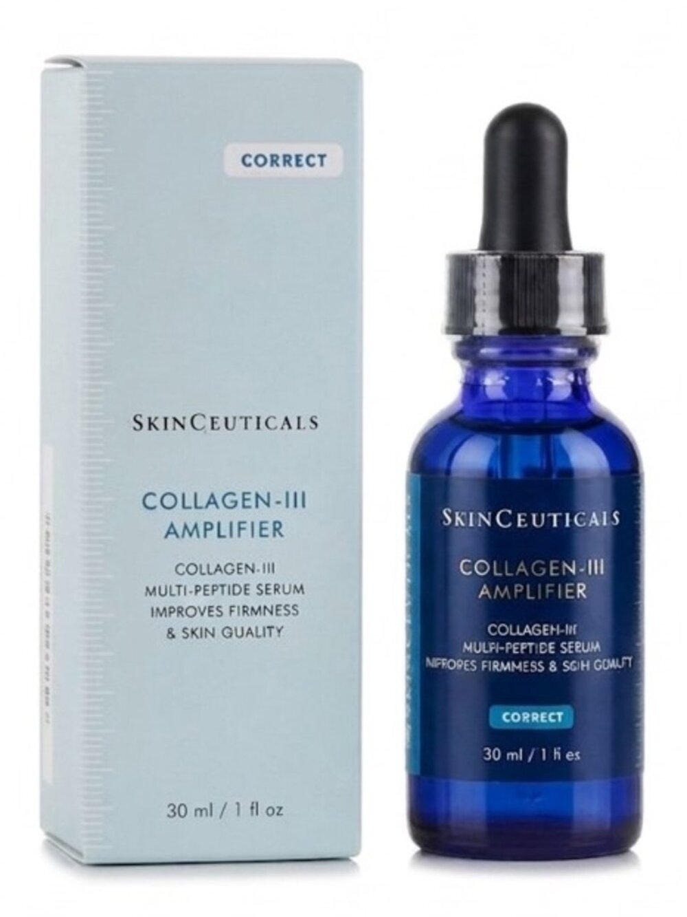 Skin Ceuticals Collagen III Amplifier Multi Peptide Collagen Serum 30ml NIB.
